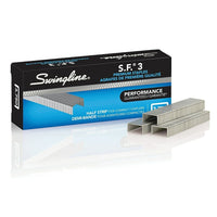 Swingline S.F. 3 Premium Staples, 3750 Pack (7471135442)-Standard 1/4" leg length