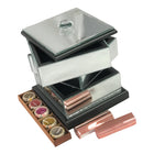 Elegance Mirrored Jewelry Organizer 3 Compartments-6