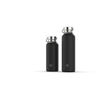 Minimal Stainless Steel Insulated Flask - Black - 500ml-BPA free plastic parts