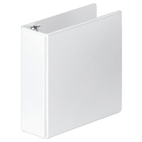 Wilson Jones Customizer ENVI Professional Single Touch 3" 3-Ring D-Ring Binder - White-Open and close rings with a single touch, no more pinched fingers