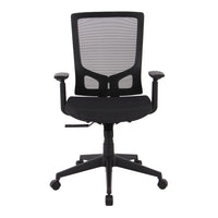 TygerClaw Breathable High Back Mesh Office Task Chair-Breathe easy and stay cool with a premium mesh back that keeps air flowing all day long