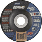 Norton Right Angle Grinder Reinforced Cut-Off Wheels - Rightcut, 5" x 0.045", 7/8" Arbor - 36 Pack-Abrasive Material: Aluminum Oxide