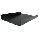 StarTech Depth Fixed Rack Mount Shelf, 50lbs/22kg, 2U 22"-Universal 19" rack design makes it simple to add a storage shelf to almost any rack or cabinet