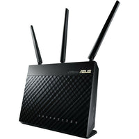 ASUS RT-AC68U Dual Band AC1900 WiFi Gigabit Router-Combined dual-band data rates of 1900 Mbps for three times faster performance than 802.11n routers