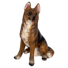 Truu Design Shepherd Dog Figurine, 8.5 inches, Brown-Measures 9.5" in height