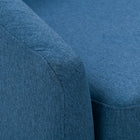 CorLiving LSS-151-C Elwood Modern Tub Chair in Blue-Dimensions: 29"H x 28"W x 30"D