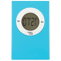 Teacher Created Resources Magnetic Digital Timer Aqua, 3 Pack (TCR20719)-Sticks to whiteboards or any magnetically receptive surface.