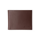 Champs Leather RFID Slim Wallet - Brown-Genuine Leather