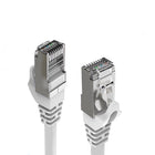 Speedex Cat 8 High-Speed 40 Gigabit Ethernet Patch Internet Shielded Cable - 10 ft Length - White-Cable Length: 10ft