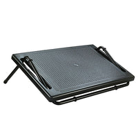 DAC MP-50 Heavy Duty Foot Rest, Black-Sturdy platform self-adjusts for greatest comfort