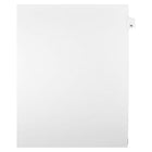 Mark Maker Legal Exhibit Index Tab White Single Tabs, 1/25th Cut, Letter Size, No Holes, Number 78, 25 Pack-White Single Tabs, 1/25th Cut