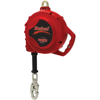 Protecta Rebel Web Self-Retracting Lifelines with Swivel-Snap Hook, 33'-Web lifeline