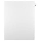 Mark Maker Legal Exhibit Index Tab White Single Tabs, 1/25th Cut, Letter Size, No Holes, Number 152, 25 Pack-White Single Tabs, 1/25th Cut