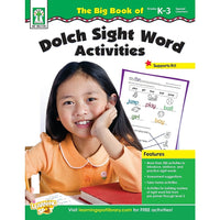 eBook: Key Education 804105-EB The Big Book of Dolch Sight Word Activities - Grade K - 3-You will receive two emails: one confirming your entire order, and one with a "Download Software" buttonYou can download immediately or return to your email to download later