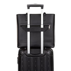 Bugatti PURE Laptop Ladies Tote Bag - 14.1" - Removable Organizer - Black (LBG5054BU-BLACK)-Multi-use built-in organizer pockets