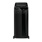 Fellowes AutoMax 550C 550-Sheet Cross Cut Auto Feed Shredder-AccuFeed System provides fast, accurate automatic shredding; SilentShred offers ultra-quiet performance; Auto Reverse stops and reverses paper if a jam occurs.