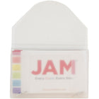 JAM Paper Plastic Business Card Case, Clear Frost, 5 Pack (3637141g)-Dimensions: 2 1/4"(H) x 3-1/2"(W) x 1/4"(D)
