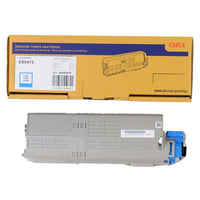 Okidata 46490619 (ES5473) OEM Toner - Standard Yield - Cyan-Okidata ink and toner cartridge for your printer