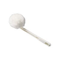 Vileda Acrylic Toilet Bowl Swab Brush - 13.5" H x 3.5" W - White-Acrylic bowl swab (bunny tail)
