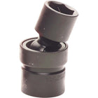 Gray Tools – Douille à choc 6 pans standard, prise 11/16 x 1/2 po, douille cardan, noir-Taille : 11/16 po