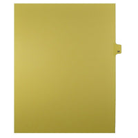 Mark Maker Legal Exhibit Index Tab Buff Single Tabs, 1/25th Cut, Letter Size, No Holes, Number 34, 25 Pack-Buff Single Tabs, 1/25th Cut