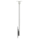 Kanto CM600W Ceiling TV Mount for 37" to 70" TVs, White-Includes integrated cable management