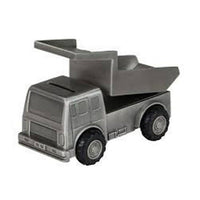 Elegance Mining Truck Money Bank, Pewter-Plated (88620)-Piggy bank
