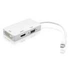 Techly 3 in 1 Mini DisplayPort to HDMI/DVI/VGA-Mini DisplayPort to HDMI/DVI/VGA converter