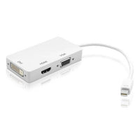 Techly 3 in 1 Mini DisplayPort to HDMI/DVI/VGA-Mini DisplayPort to HDMI/DVI/VGA converter