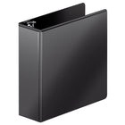 Wilson Jones Customizer Professional Single Touch 3" 3-Ring Round Ring Binder - Black-Open and close rings with a single touch, no more pinched fingers
