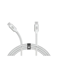LOGiiX Piston Connect Armour+ 240W USB-C to USB-C - 3M - White-Unleash the true potential of your device - ultra-fast charging up to 240W