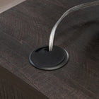 Sauder 60"W Walter Heights L-Desk - Blade Walnut-9