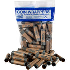 Paper Coin Tube, Nickels, 36 Pack-Organize your loose change