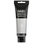 Liquitex Basics Acrylic Paint 1046236, Silver, 118 mL Tube-Formulated with fine art pigments artist can depend on.