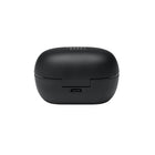 JBL TUNE 115TWS True Wireless In-Ear Headphones - Black-Dual Connect: Enjoy music or make calls with either one or both buds