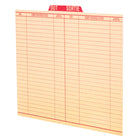 Pendaflex Cardboard Stock Vertical Out Guides, Buff, Letter Size, 17 pt., Bilingual, 100 Pack-When files are removed from their location an out guide is put into the file in it's place