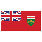 Provincial Flag, Ontario, 4" x 6", 12/Pack-4" x 6" flag, rectangular shape