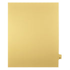 Mark Maker Legal Tabs - Letter Size - Buff - 1/25th cut - 25 tabs per package - 5 packages Pack - Number 97-Buff Single Tabs