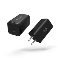 Adam Elements OMNIA Ultra Compact Single Port X6 USB-C PD 65W Charger - Black-Equipped with single USB-C port