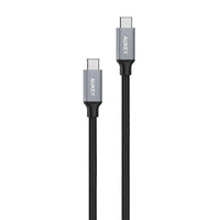 AUKEY USB C to C PD Charging Cable - 2 Meter-Colour Black, Nylon Braided