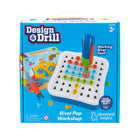 Educational Insights Design & Drill Riveting Workshop - Multicolor-Pop into early learning! Busy builders use a hand-powered rivet tool and rivets that "pop" when they're placed to complete the colorful patterns on the included cards