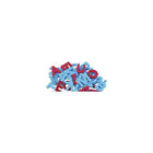 Educational Insights Alphamagnet Colour-Coded Uppercase Letter Magnet, 84 Pack-Reading