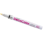 JAM Paper Marvy Uchida Fine-Point Opaque Paint Marker - Silver - 5 Pack (7665909g)-Ink will not fade from most surfaces for a long time