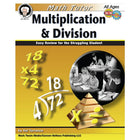 eBook: Mark Twain 404147-EB Math Tutor: Multiplication and Division - Grade 4 - 8-You will receive two emails: one confirming your entire order, and one with a "Download Software" buttonYou can download immediately or return to your email to download later