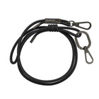 SwitchEasy MagEasy Strap Card with Detachable Neckstrap and Phone Lanyard - 6mm Strap - Black-Available in Black