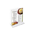 Azar Displays 7" x 5" Vertical Double Sided Stand Up Acrylic Sign Holder, Clear, 10 Pack (152722)-Great way to advertise products or photos