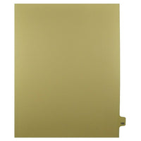 Mark Maker Legal Exhibit Index Tab Buff Single Tabs, 1/25th Cut, Letter Size, No Holes, Number 123, 25 Pack-Buff Single Tabs, 1/25th Cut