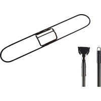 Dust Mop Frame 48" L X 3-1/4" W & Handle, 3 Pack-Qty/Pk - 3