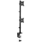 StarTech Dual Monitor Desk Mount, Vertical (ARMDUALV)-Mount two monitors vertically to save space and increase your comfort