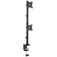StarTech Dual Monitor Desk Mount, Vertical (ARMDUALV)-Mount two monitors vertically to save space and increase your comfort